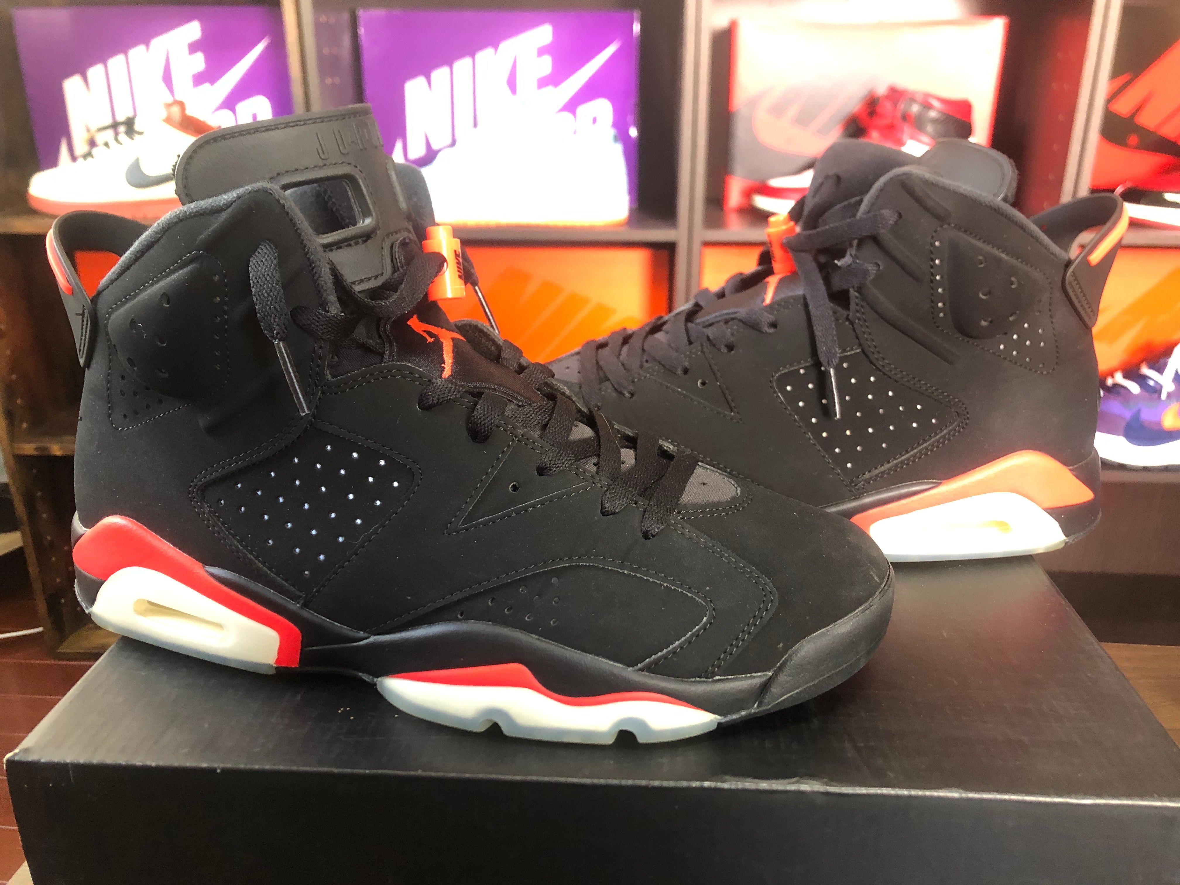 Nike Air Jordan 6 Retro OG "Black/Infrared"