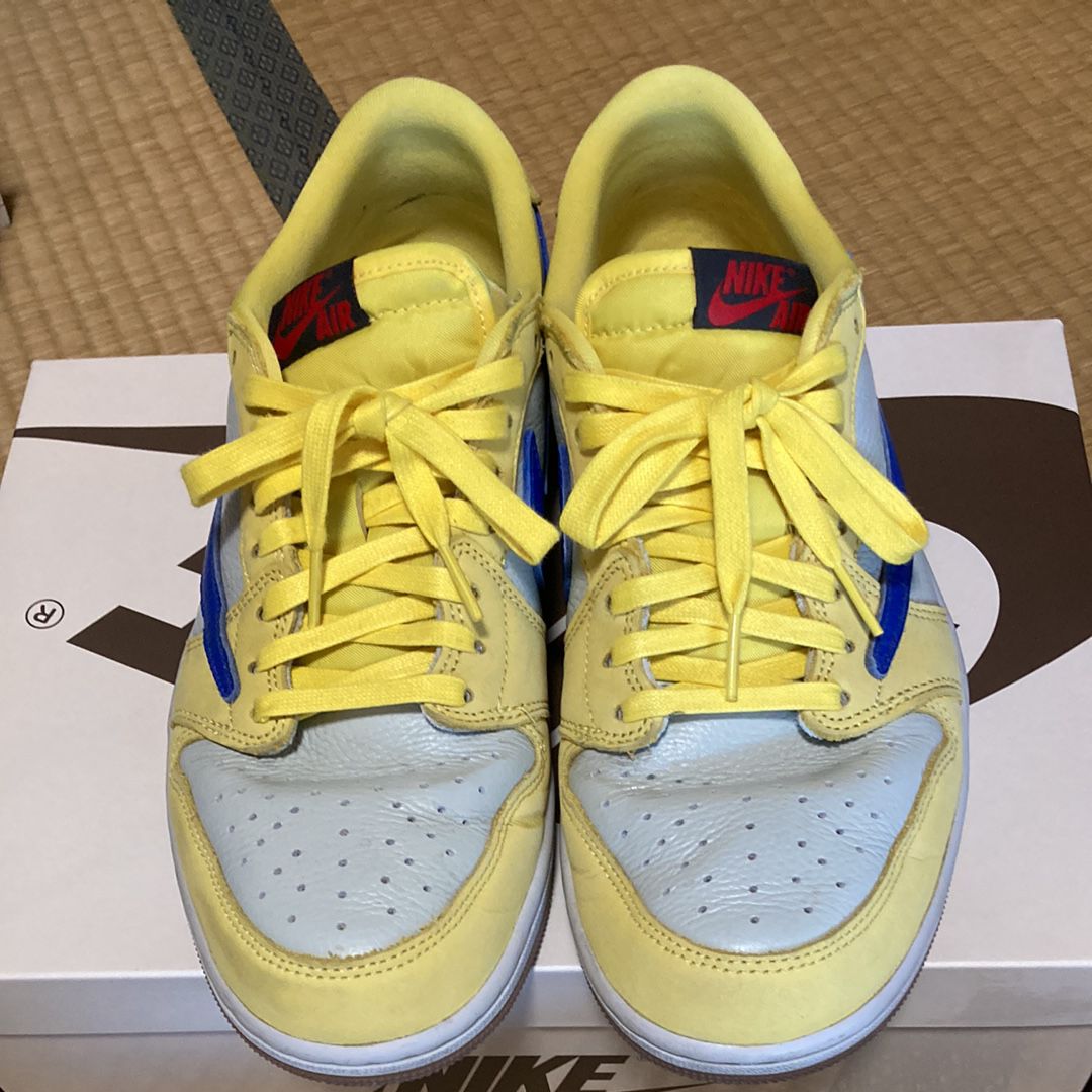 Travis Scott × Nike Women's Air Jordan 1 Retro Low OG "Canary"