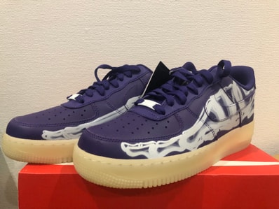 Nike Air Force 1 "Purple Skeleton"