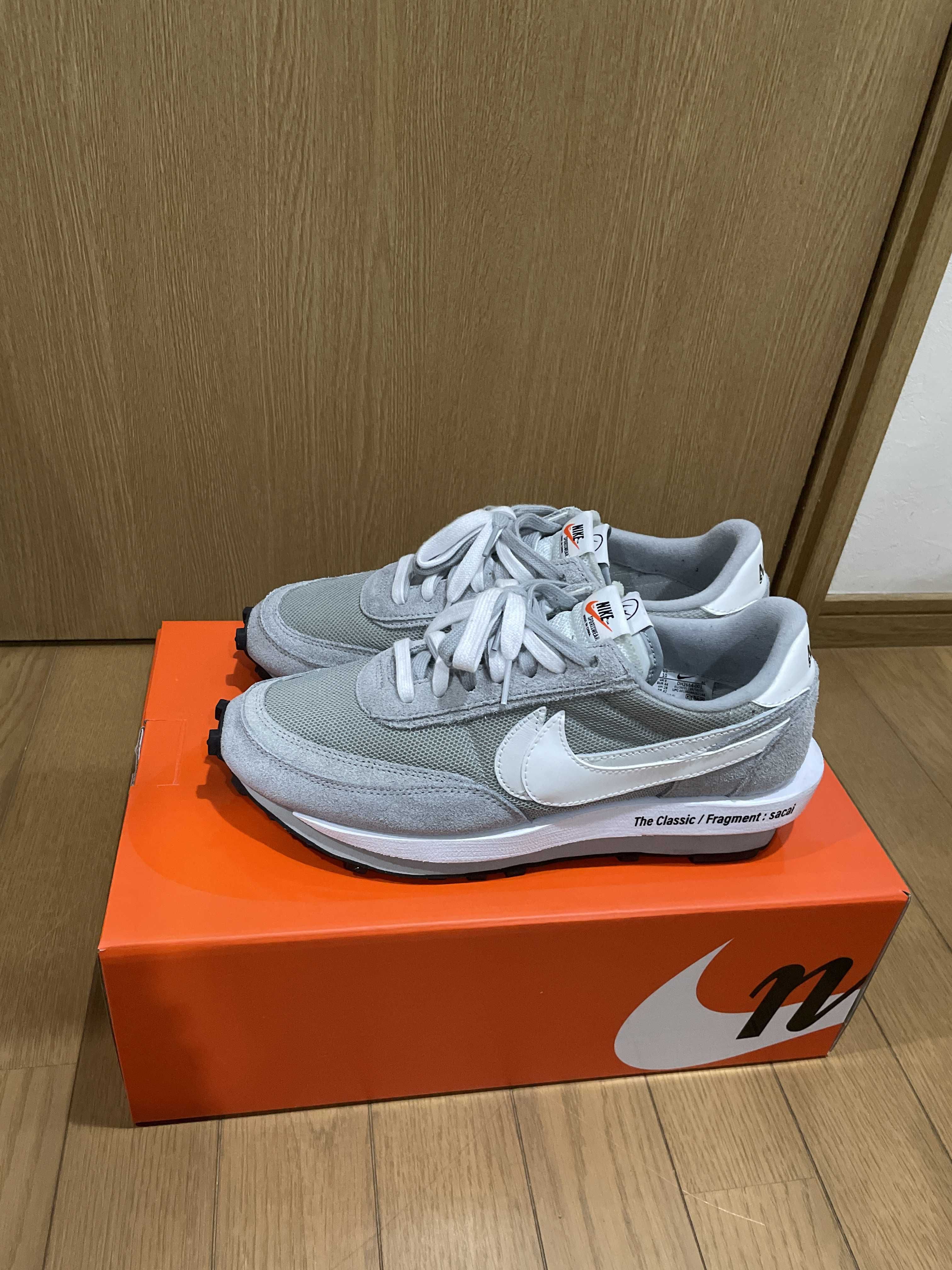 Fragment × sacai × Nike LD Waffle "Light Smoke Grey"