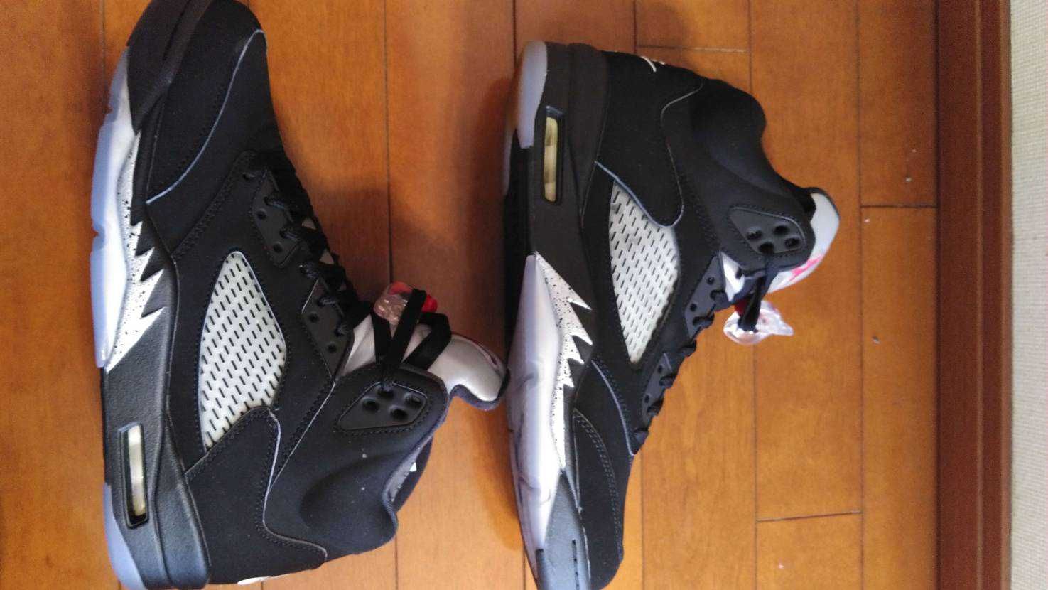 Nike Air Jordan 5 Retro OG "Black/Fire Red/Metallic Silver/White" (2016)