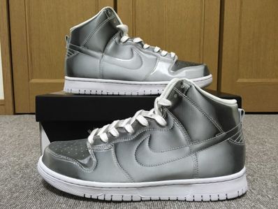 CLOT × Nike Dunk High "Silver/Flux"
