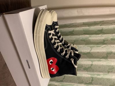 CDG PLAY × CHUCK TAYLOR 70 LOW "BLACK"