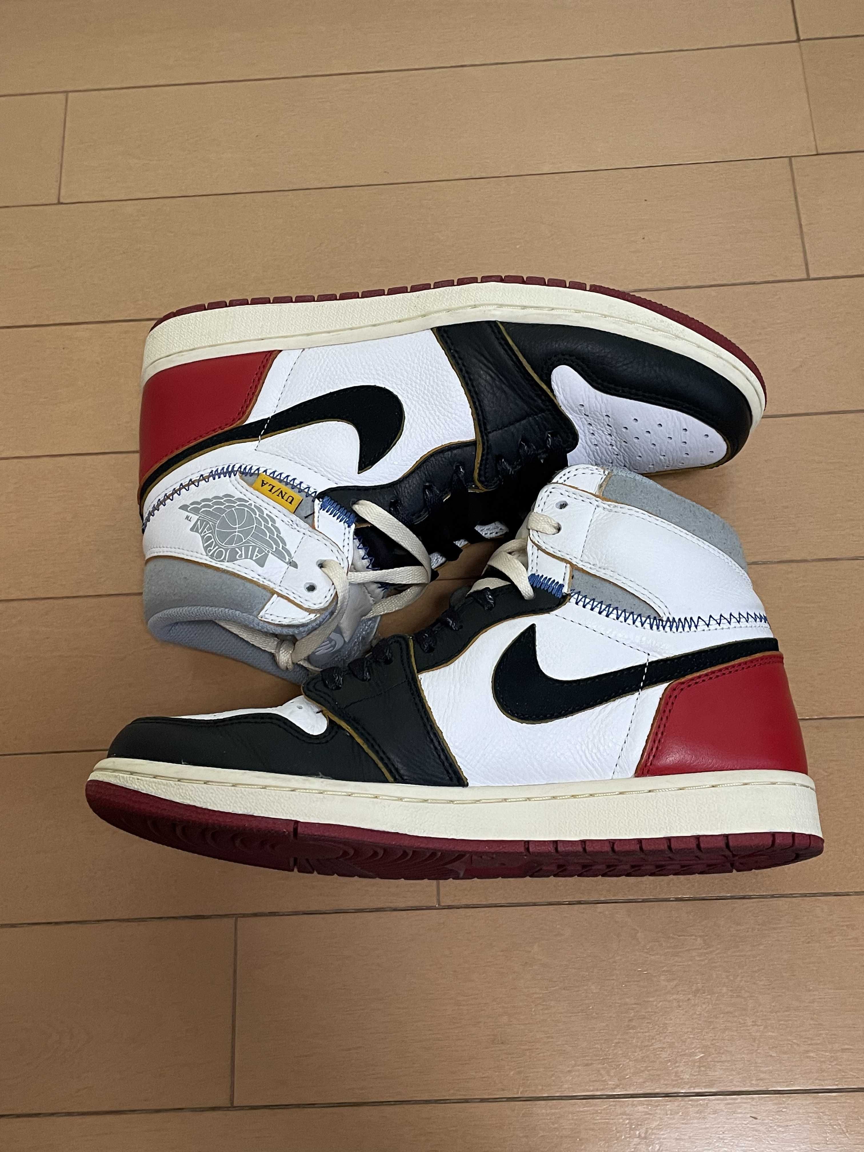 UNION × Nike Air Jordan 1 Retro High OG NRG "Varsity Red/Wolf Grey"