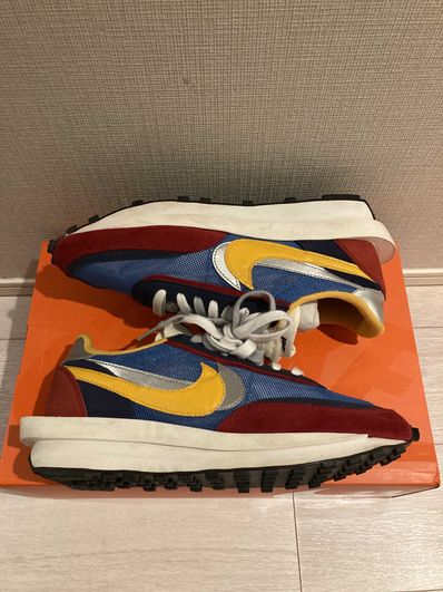 sacai × Nike LDV Waffle "Red/Blue"