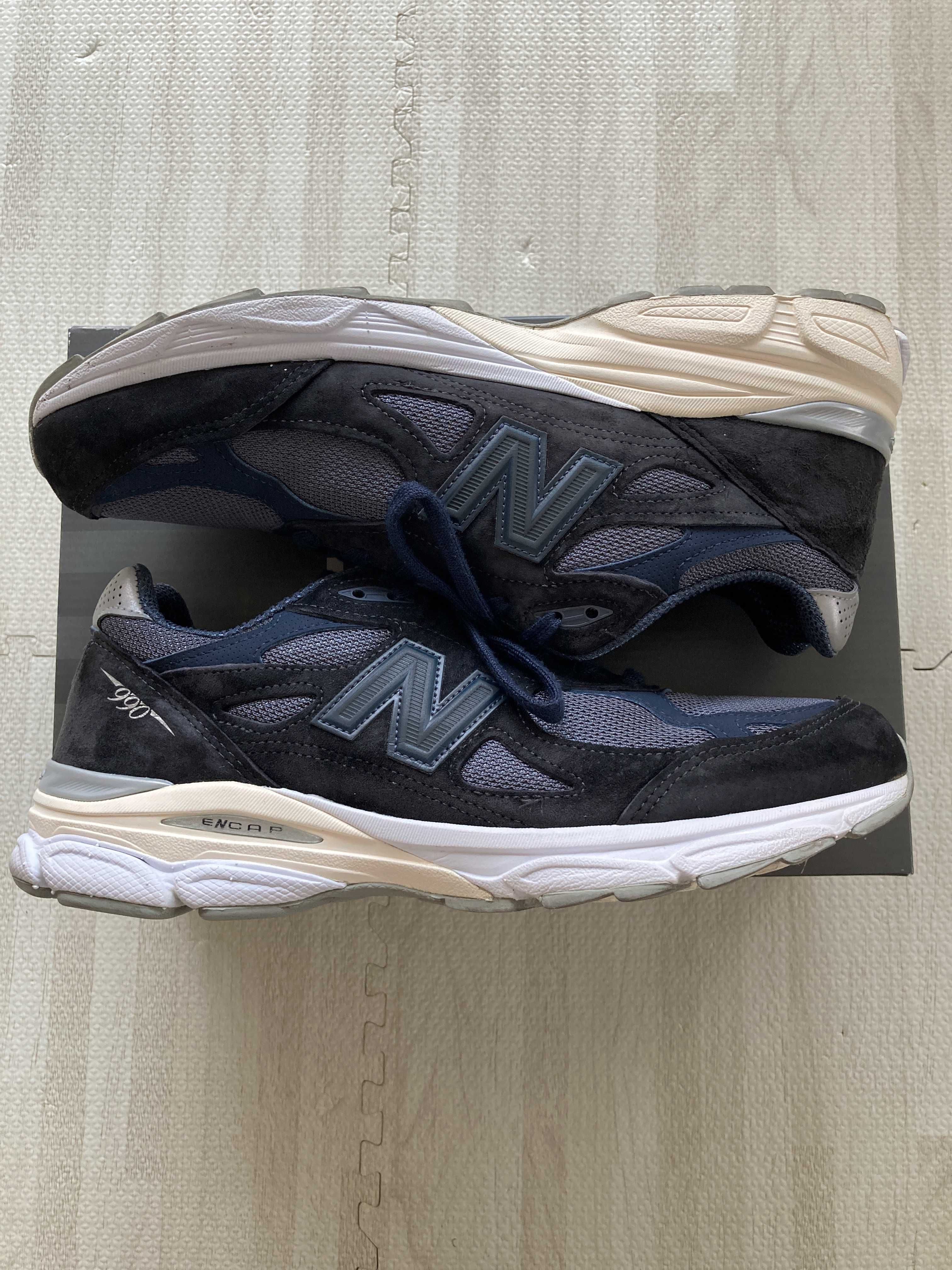 KITH Ronnie Fieg × New Balance 990V3 "Genesis/Navy"