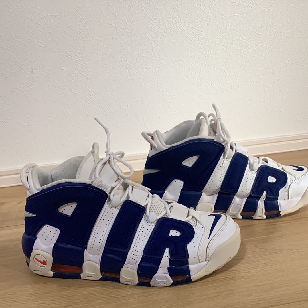 NIKE AIR MORE UPTEMPO 96 "WHITE/DEEP ROYAL BLUE"
