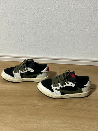 Travis Scott × Nike PS Air Jordan 1 Low OG "Medium Olive"