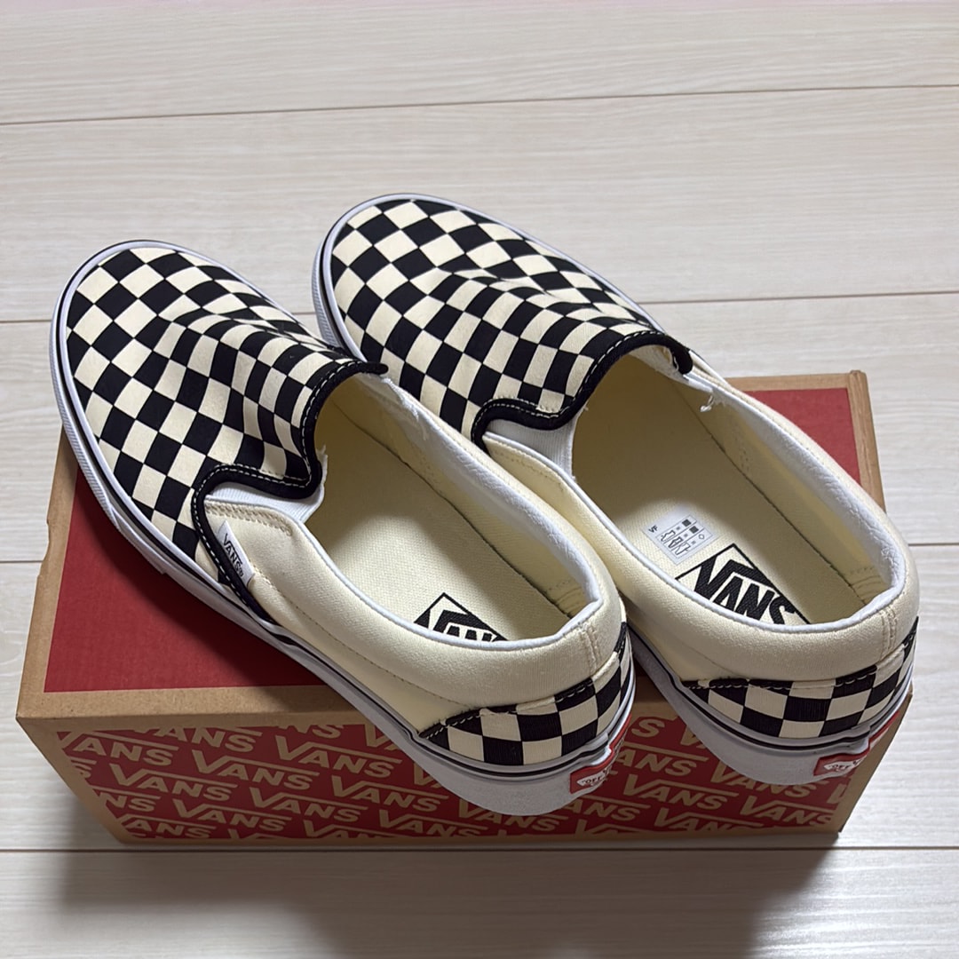 Vans Slip-On Checkerboard "Black/Off White"