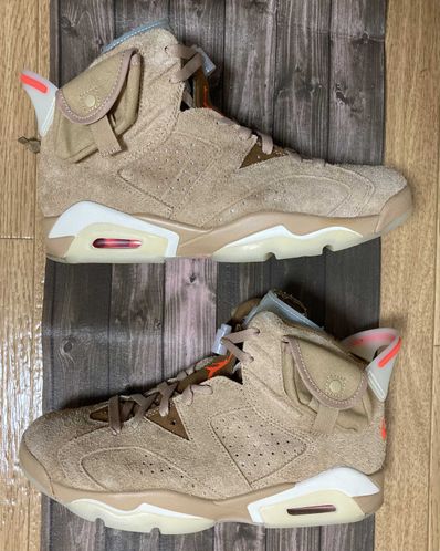 Travis Scott × Nike Air Jordan 6 "British Khaki"