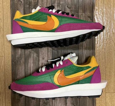 sacai × NIKE LDV WAFFLE "PINE GREEN"