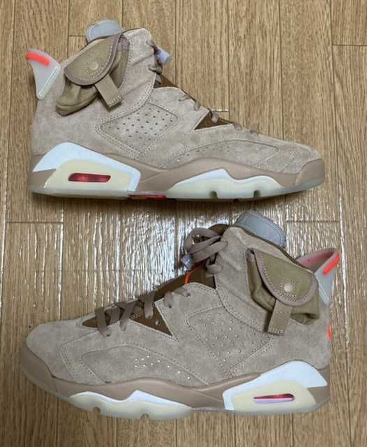 Travis Scott × Nike Air Jordan 6 "British Khaki"
