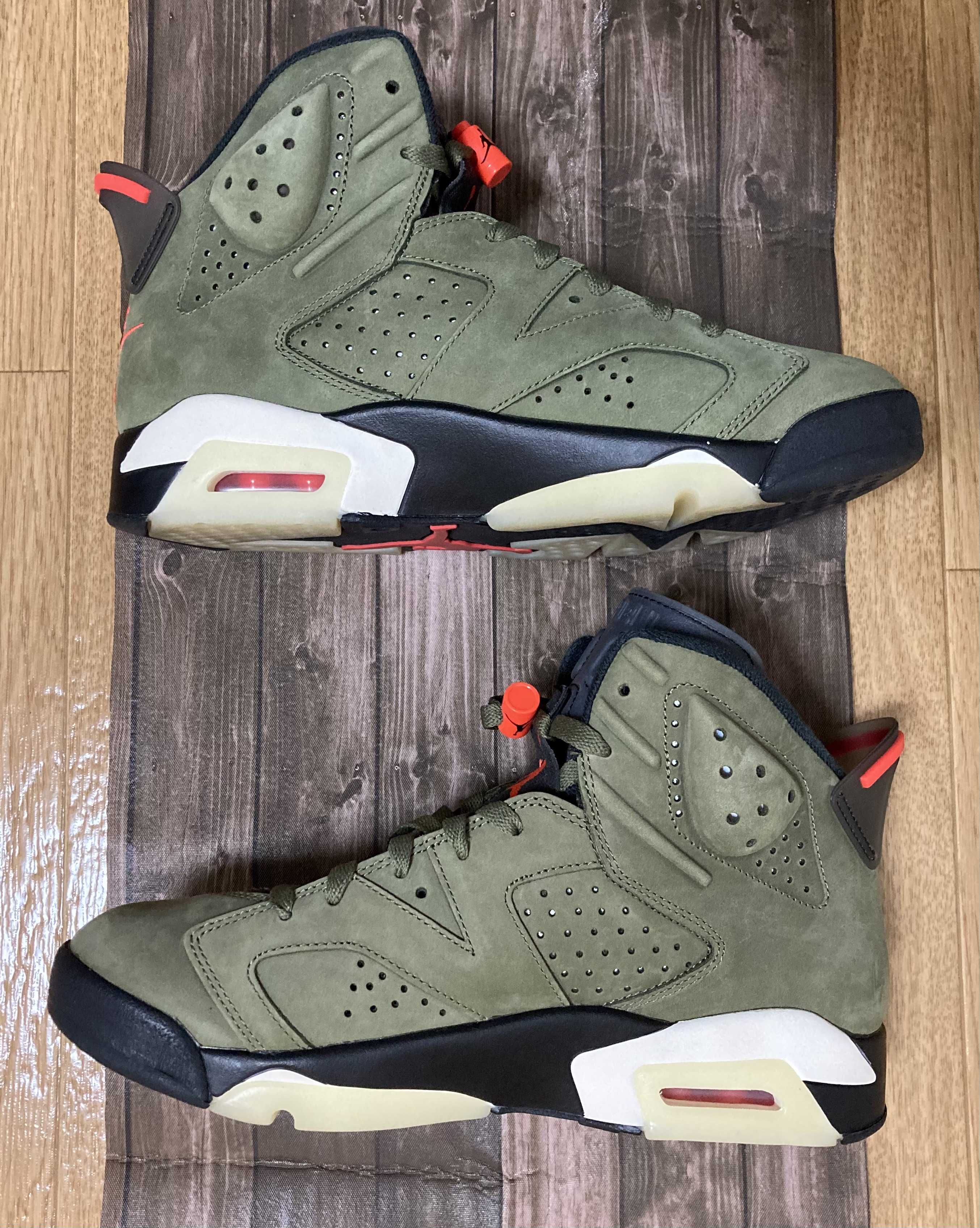 Travis Scott × Nike Air Jordan 6 Retro "Medium Olive"