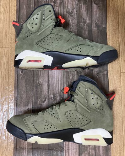 Travis Scott × Nike Air Jordan 6 Retro "Medium Olive"