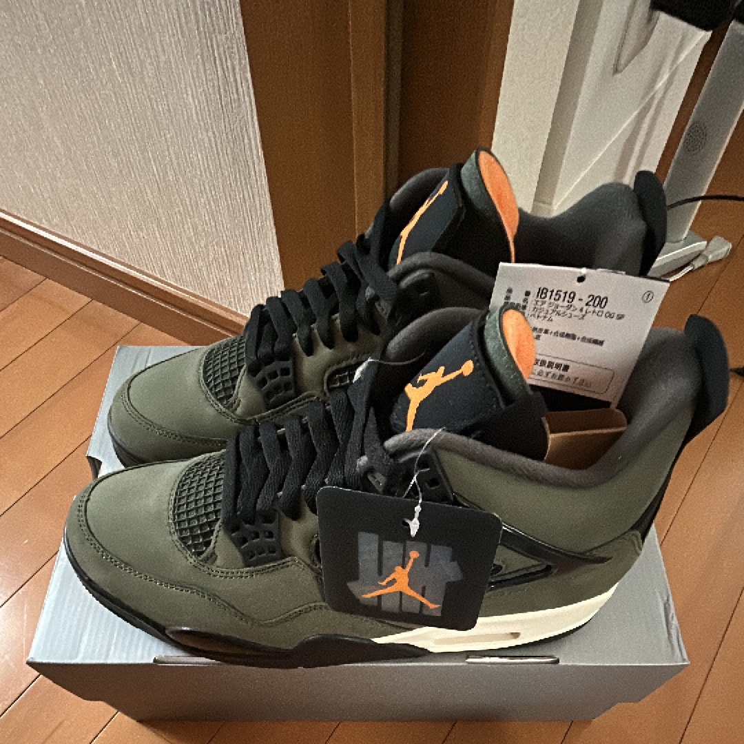 UNDEFEATED × Nike Air Jordan 4 Retro "Deep Green" (2025)