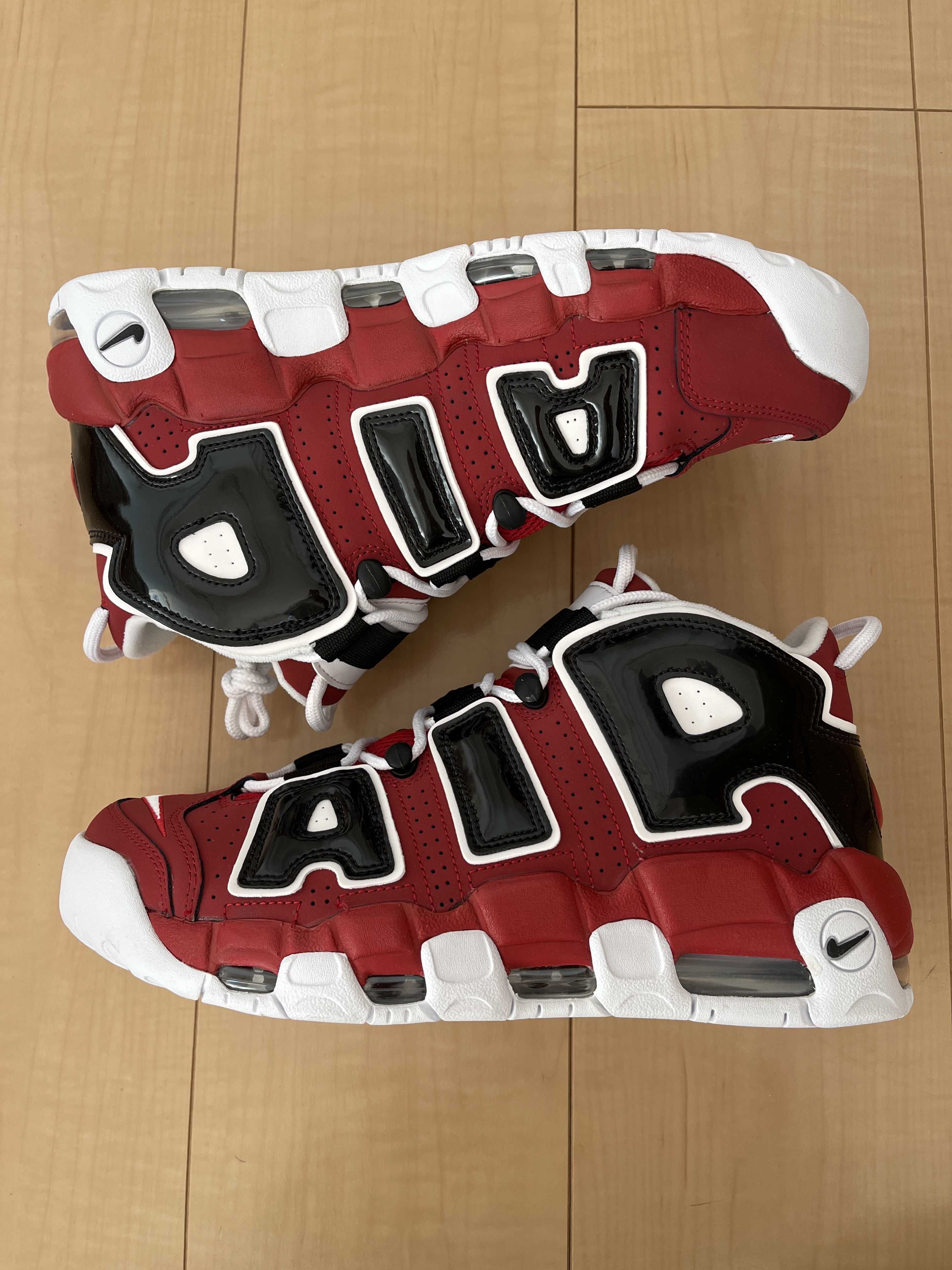 Nike Air More Uptempo ’96 "Black and Varsity Red" (2021) 
