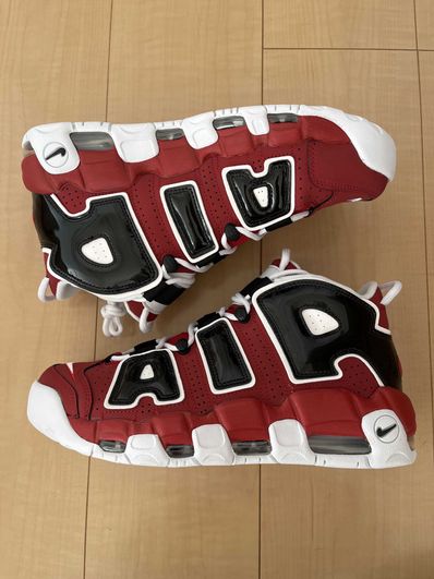 Nike Air More Uptempo ’96 "Black and Varsity Red" (2021)
