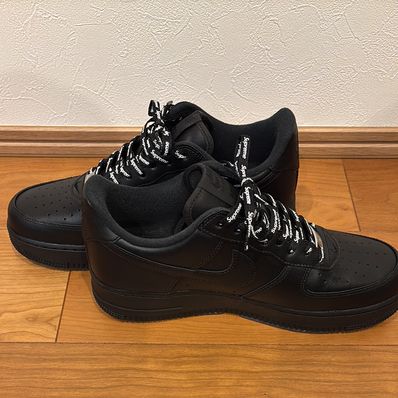 Supreme × Nike Air Force 1 Low "Black"