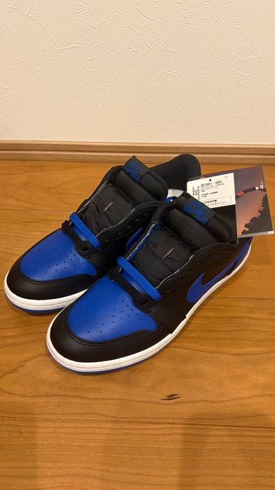 Nike Air Jordan 1 Low '85 "Black and Royal Blue"
