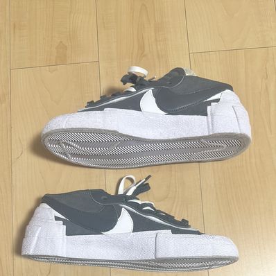 Sacai × Nike Blazer Low "Iron Grey"