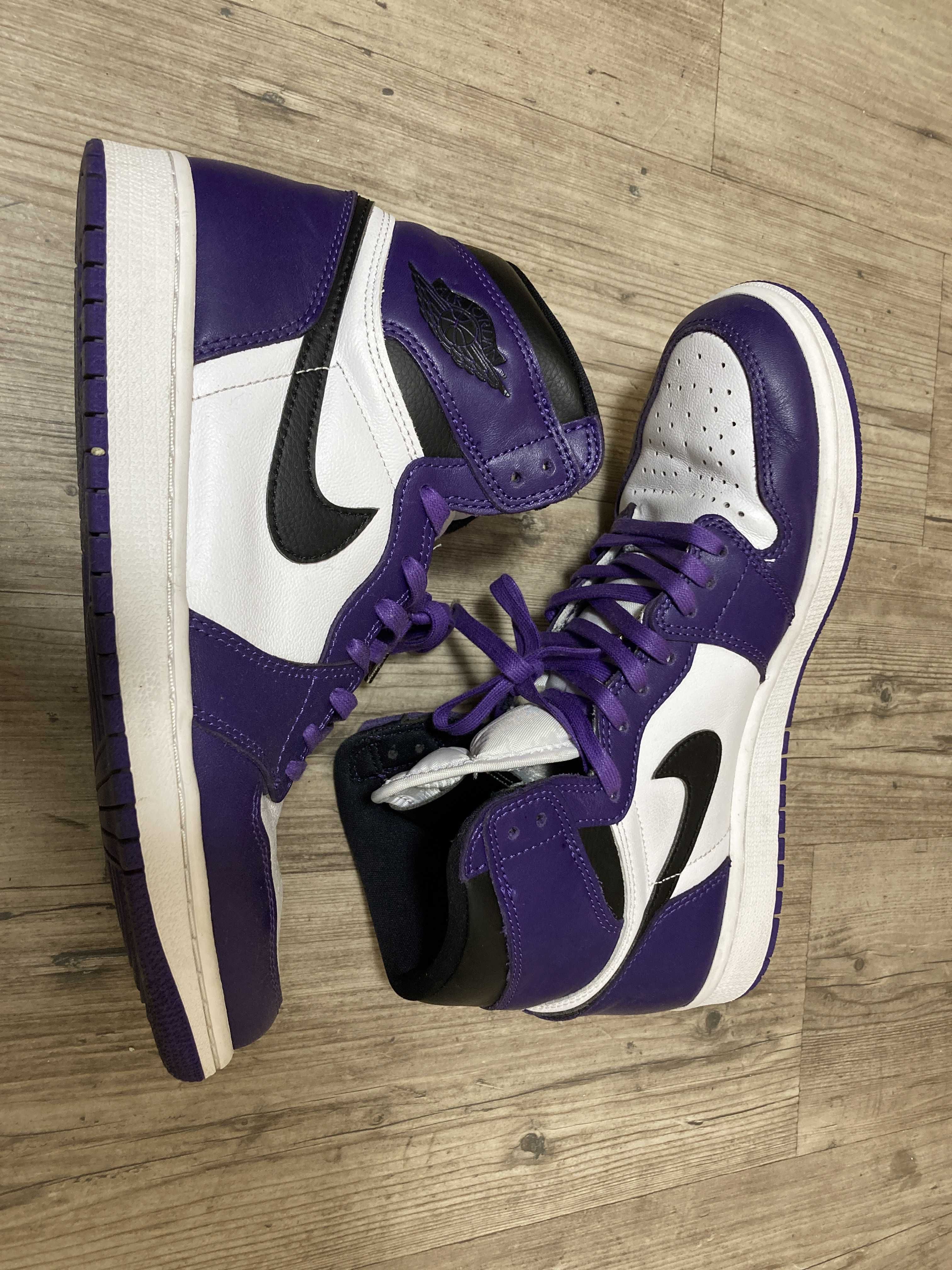 Nike Air Jordan 1 Retro High OG "Court Purple White/Black" (2020)