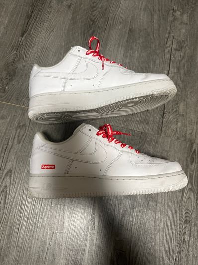 Supreme × Nike Air Force 1 Low "White"
