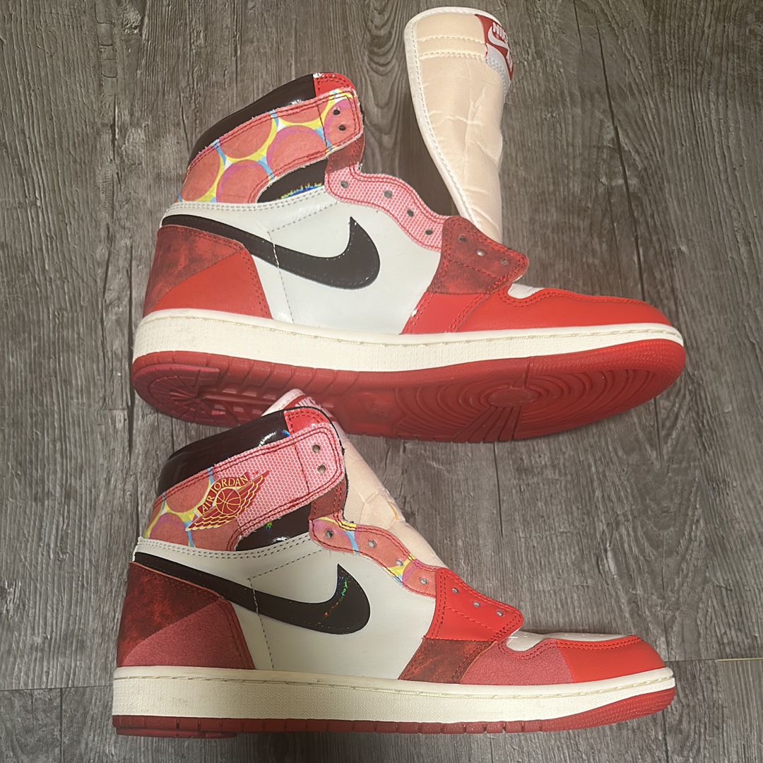 Spider-Man × Nike Air Jordan 1 Retro High OG SP "Spider-Man: Across the Spider-Verse/University Red"