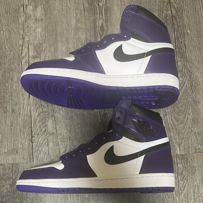 Nike Air Jordan 1 Retro High OG "Court Purple White/Black" (2020)