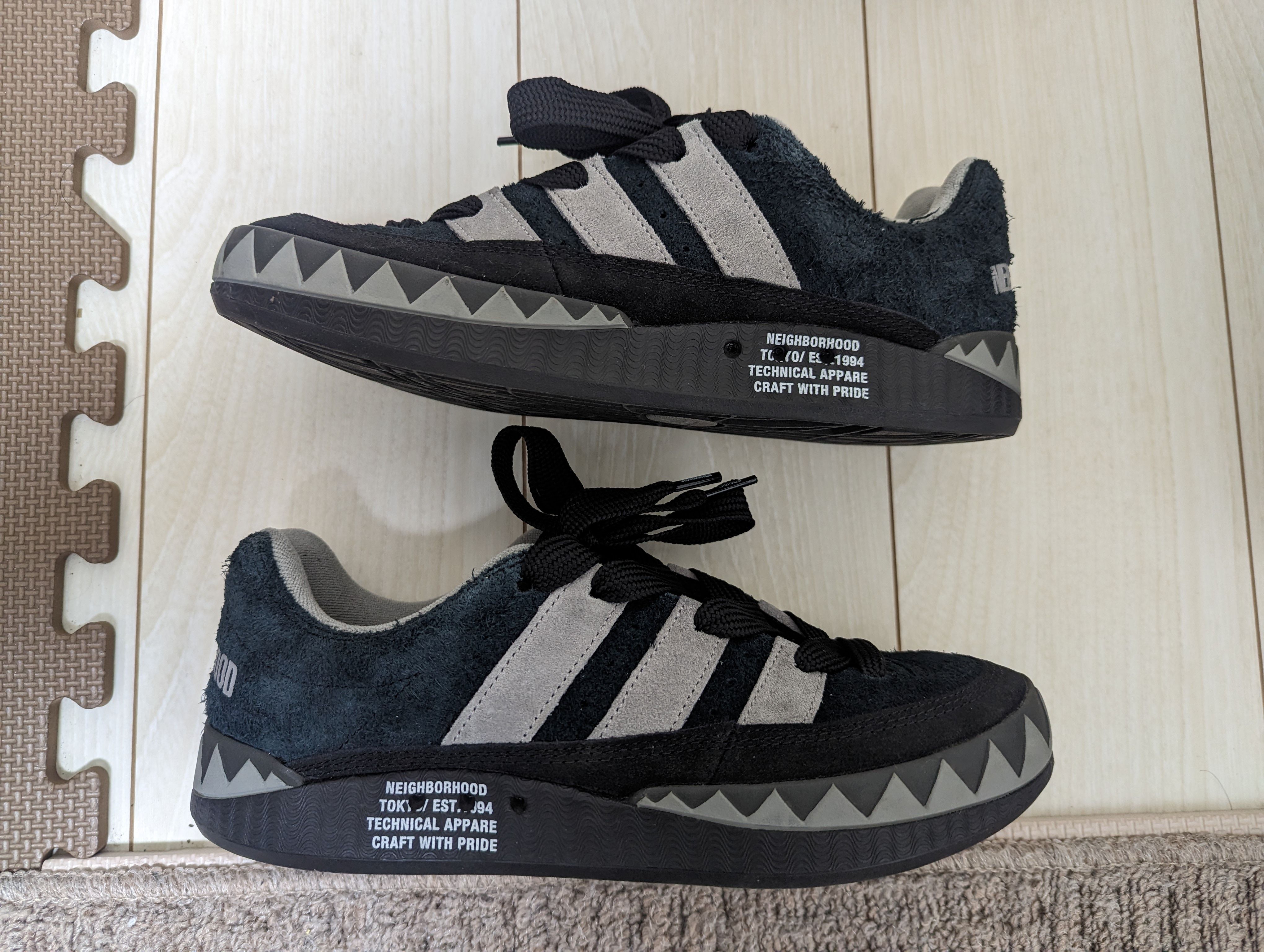 NEIGHBORHOOD × adidas Adimatic "Core Black/Solid Gray"