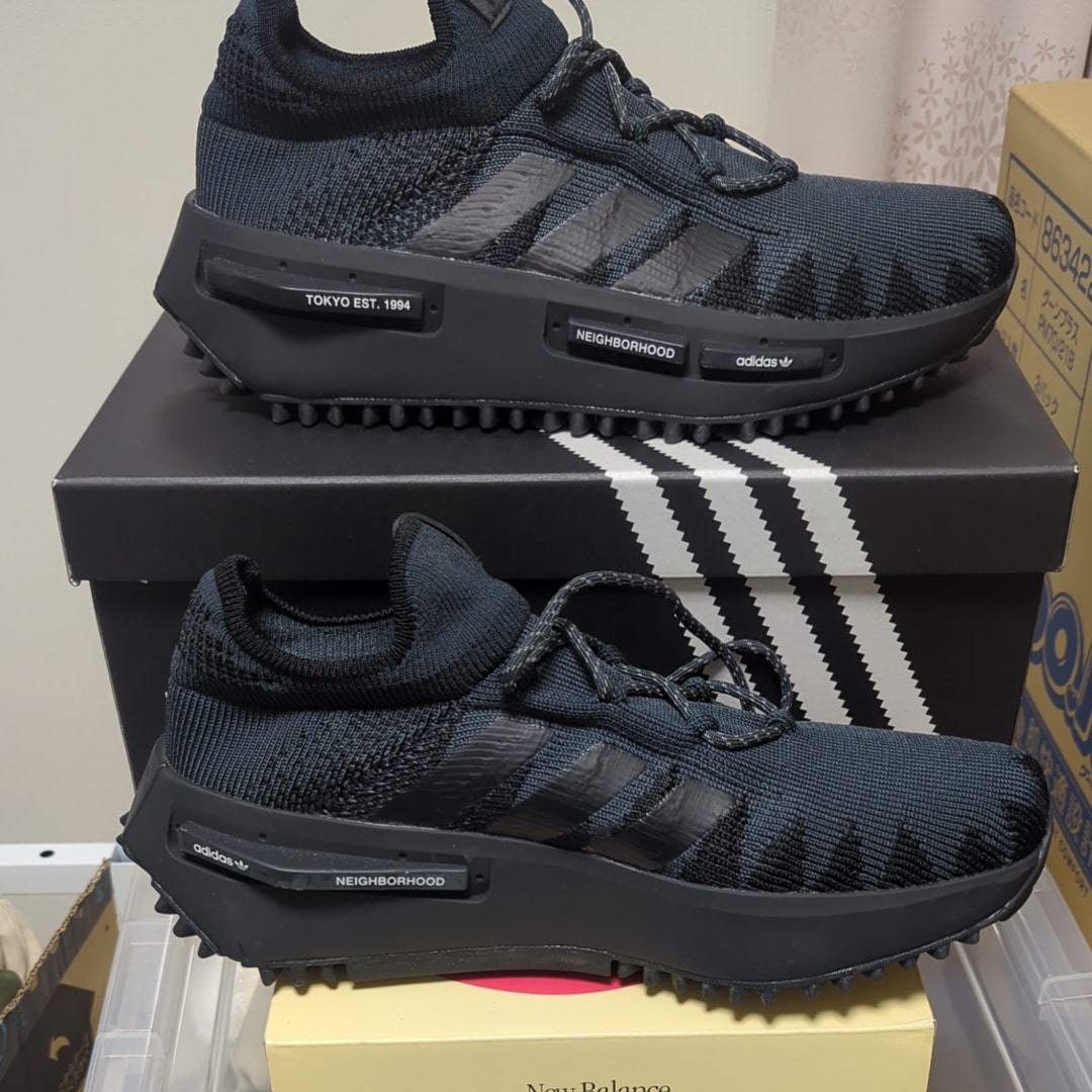 NEIGHBORHOOD × adidas NMD S1 N Knit "Black"
