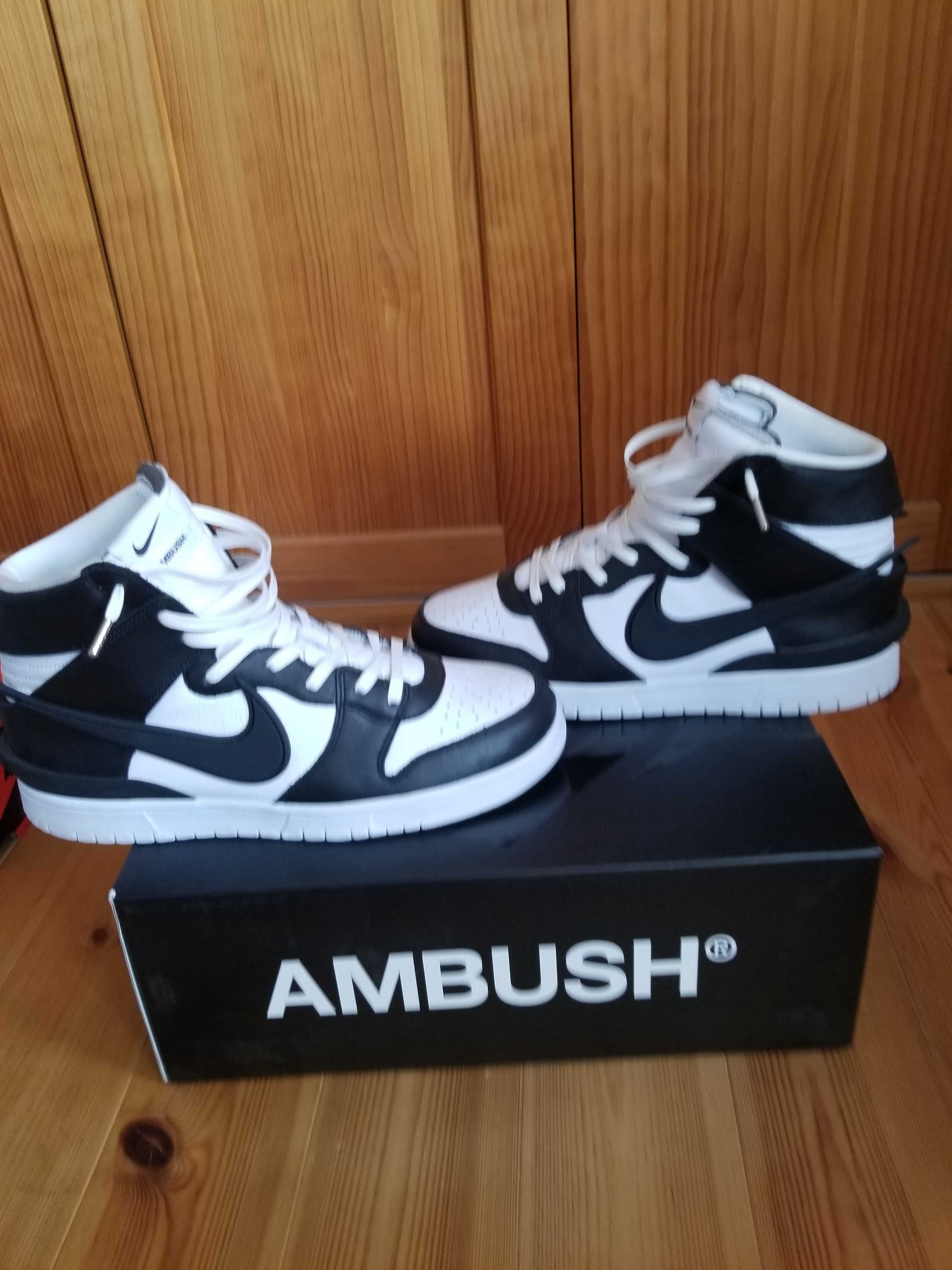 AMBUSH × Nike Dunk High "Black"