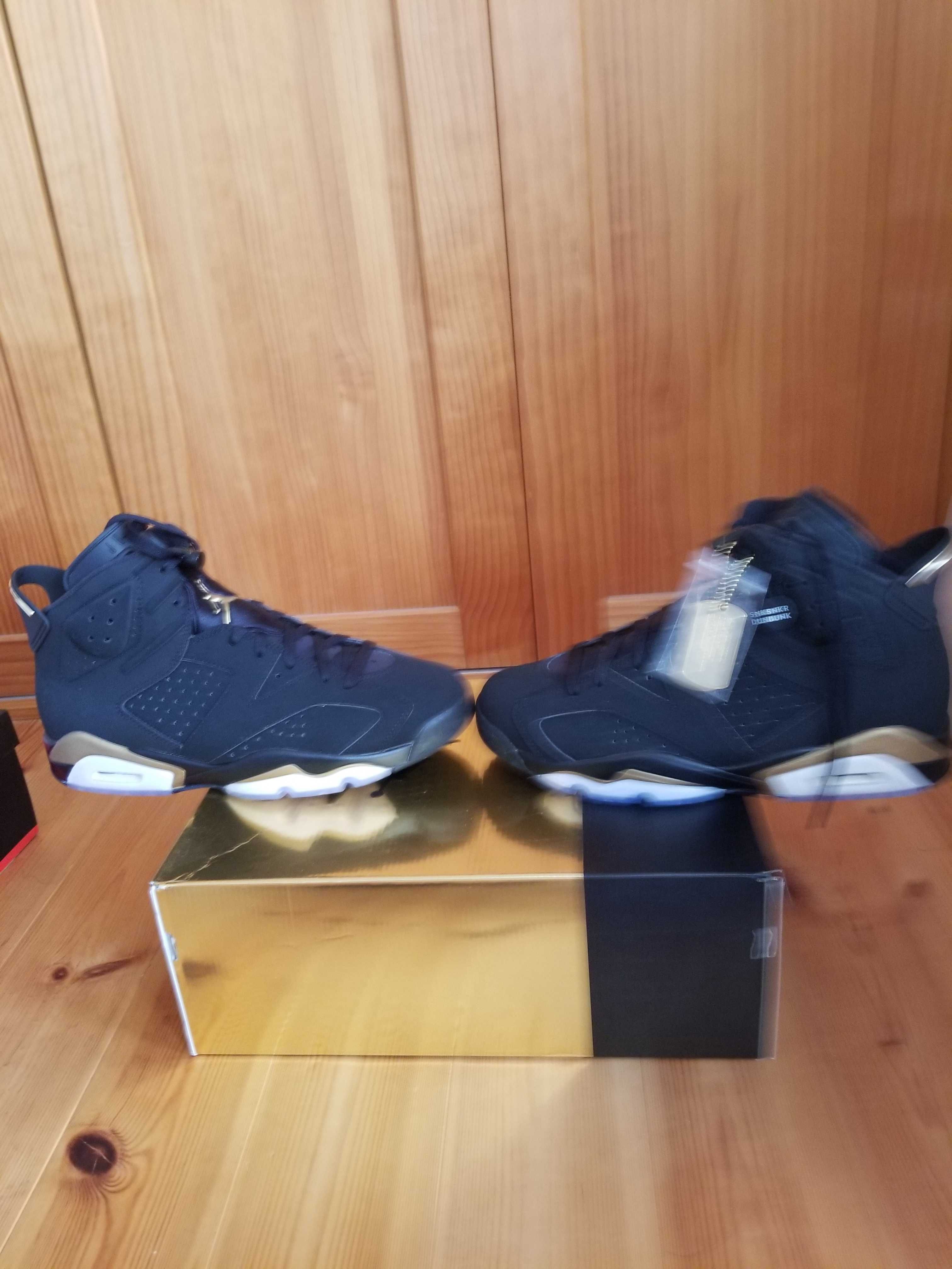 Nike Air Jordan 6 DMP "Black/Metallic Gold" (2020)  