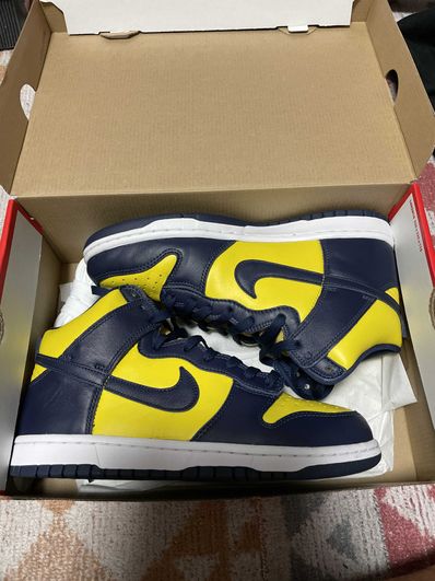 Nike Dunk High "Michigan"