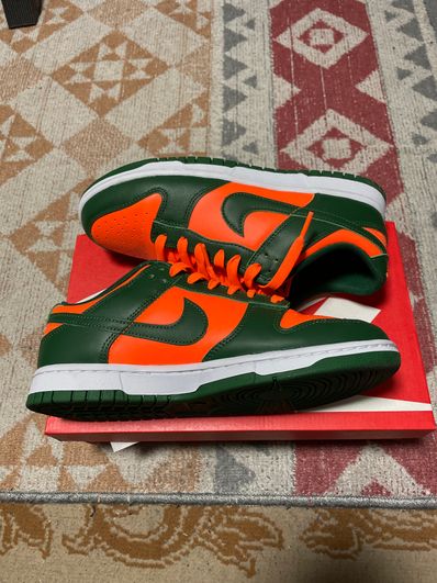 Nike Dunk Low Retro "Gorge Green and Total Orange"