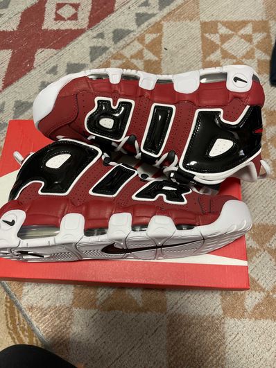 Nike Air More Uptempo ’96 "Black and Varsity Red" (2021)