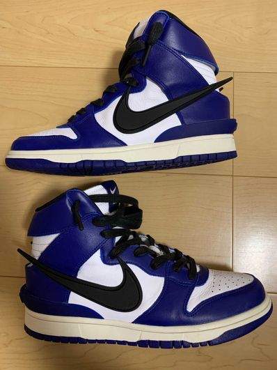 AMBUSH × NIKE DUNK HIGH "DEEP ROYAL"
