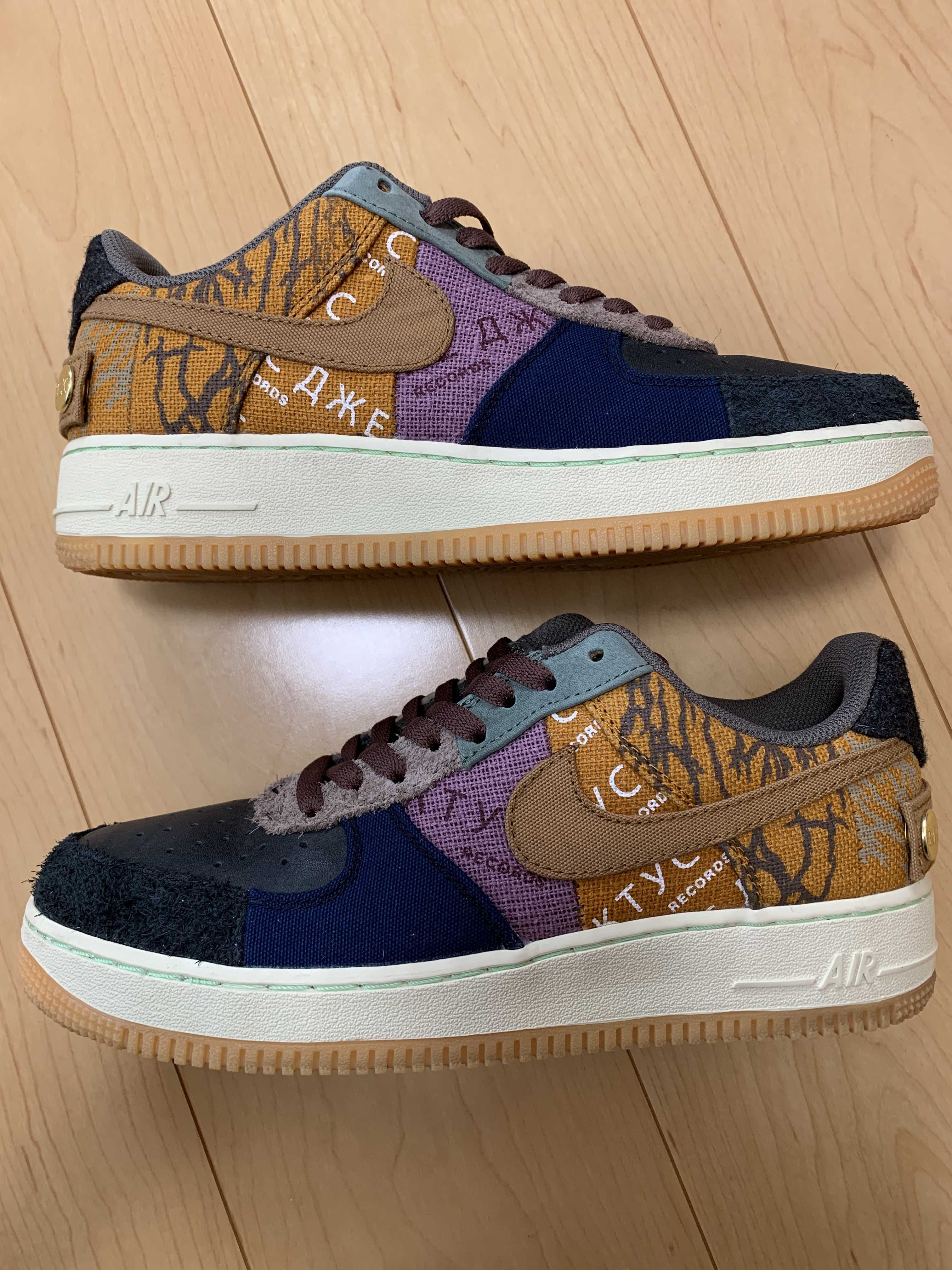 Travis Scott × Nike Air Force 1 Low Cactus Jack "Multi Color"