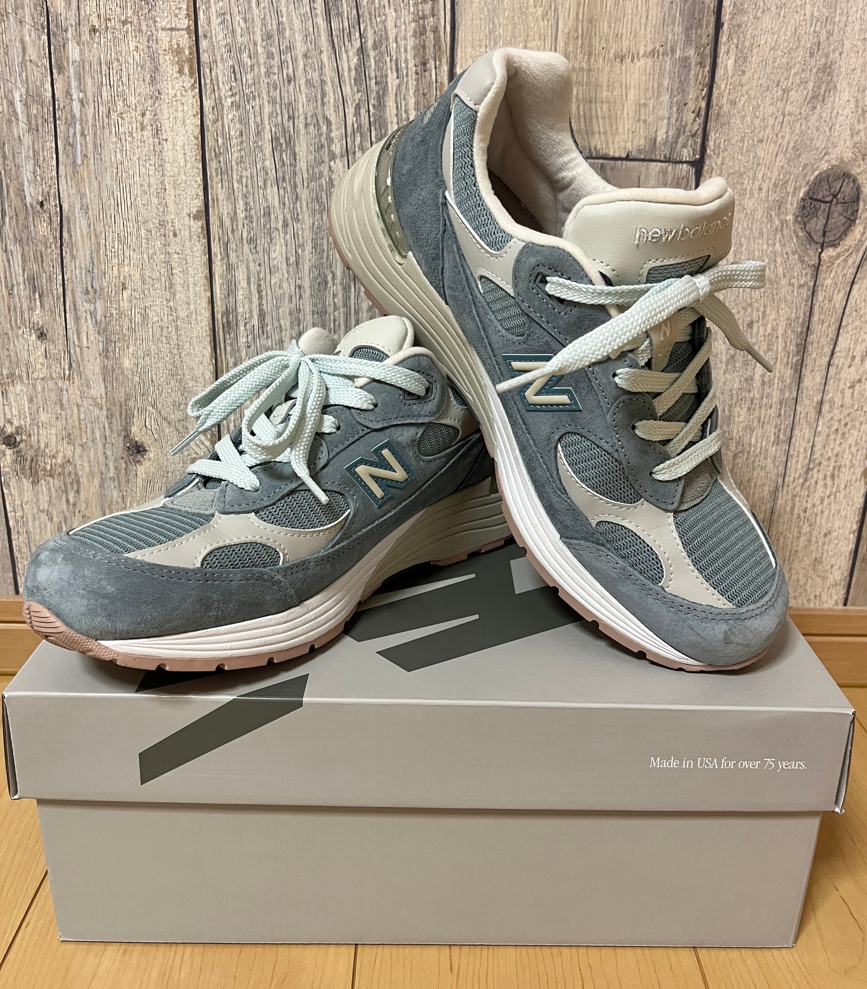 KITH × New Balance 992 "Aegean Blue/Shadow Gray"