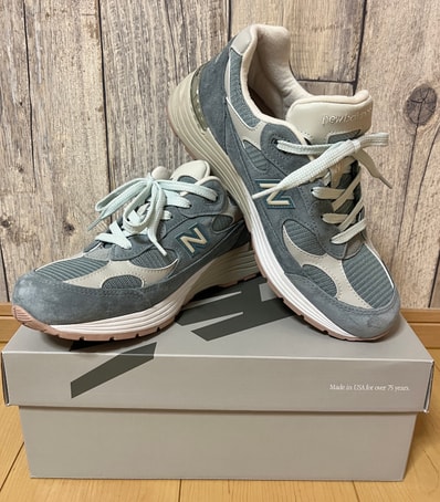 KITH × New Balance 992 "Aegean Blue/Shadow Gray"