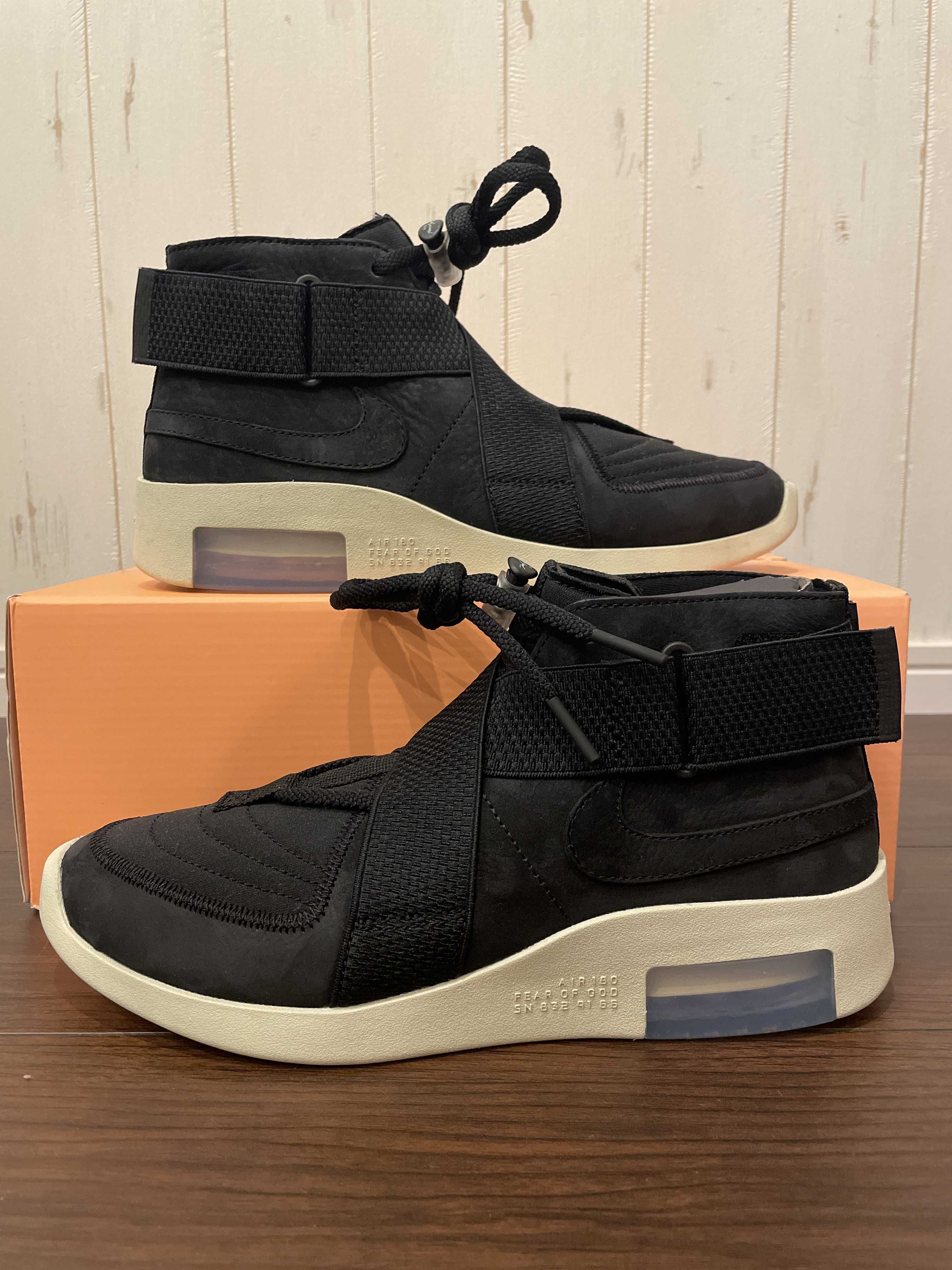 FEAR OF GOD × Nike Air Fear Of God Raid "Black"