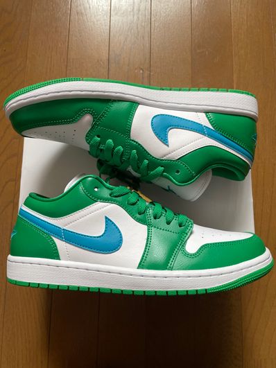 Nike Women's Air Jordan 1 Low "Lucky Green"