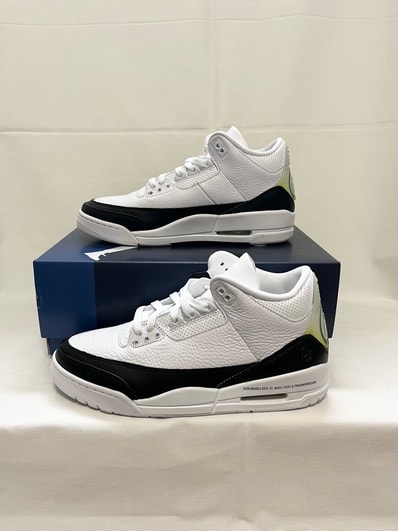 Fragment × Nike Air Jordan 3 "White/Black"