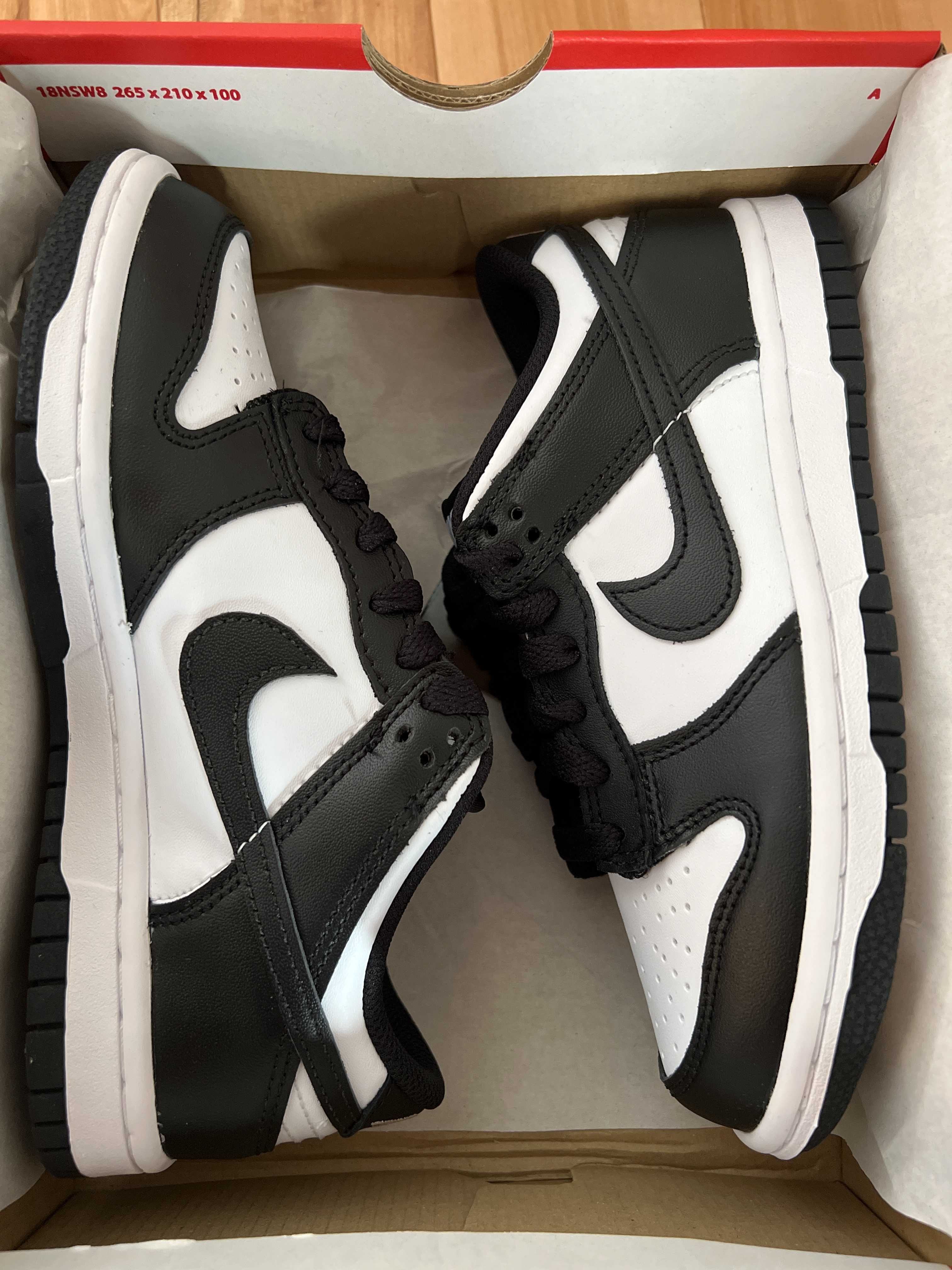 Nike GS Dunk Low "White/Black"