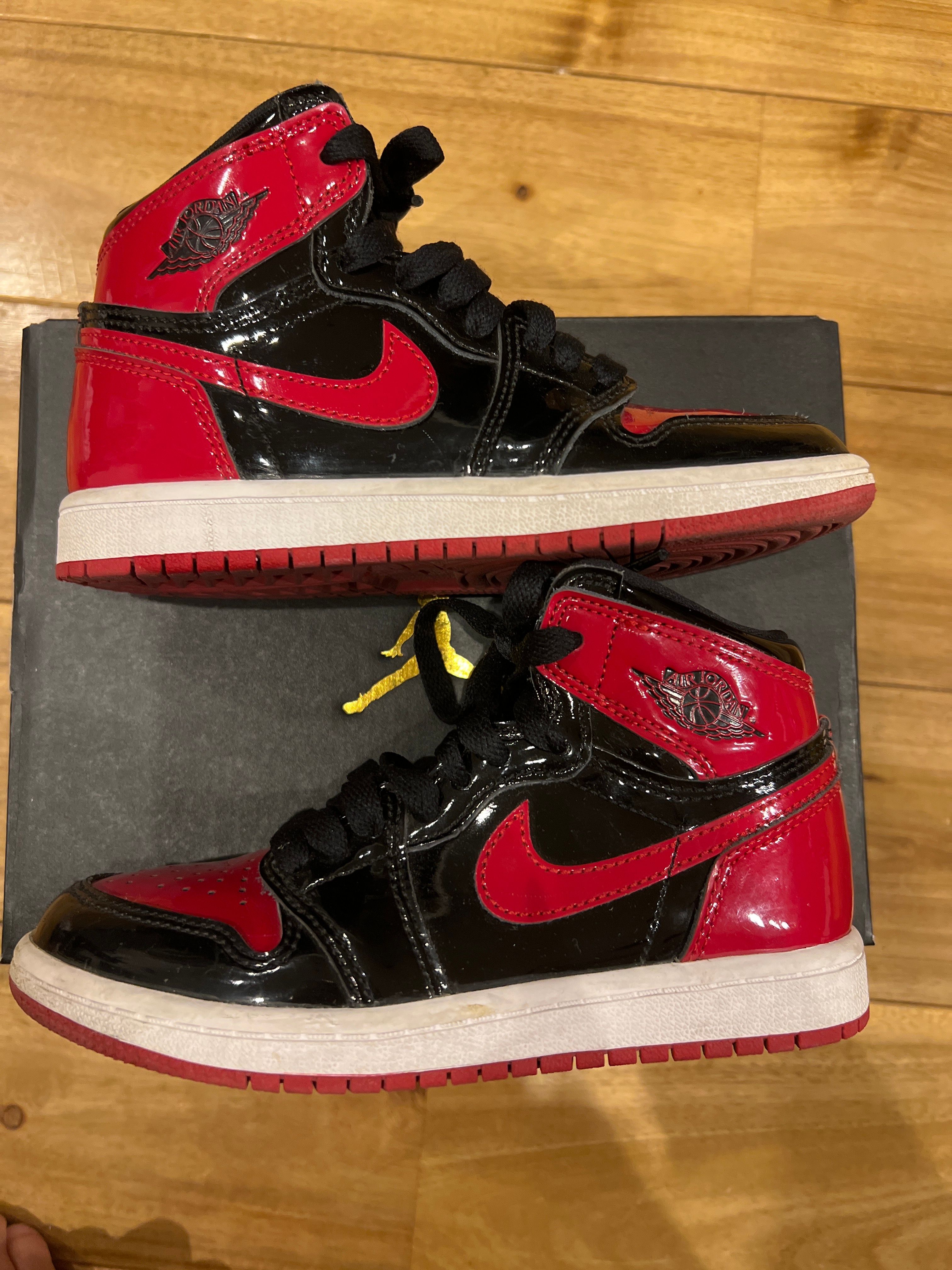 Nike PS Air Jordan 1 High OG "Patent Bred"