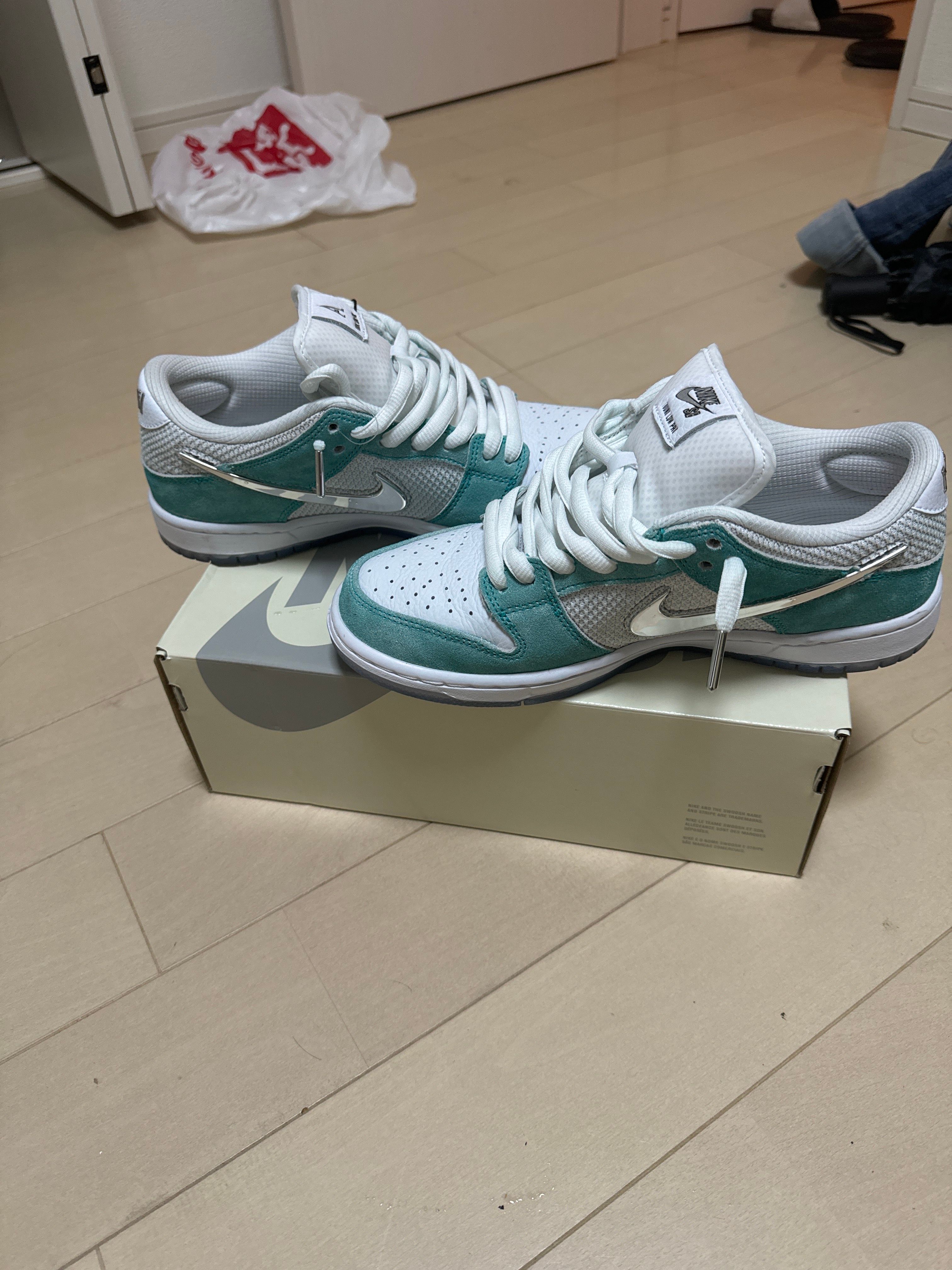 APRIL SKATEBOARDS × Nike SB Dunk Low Pro QS "White and Multi-Color"