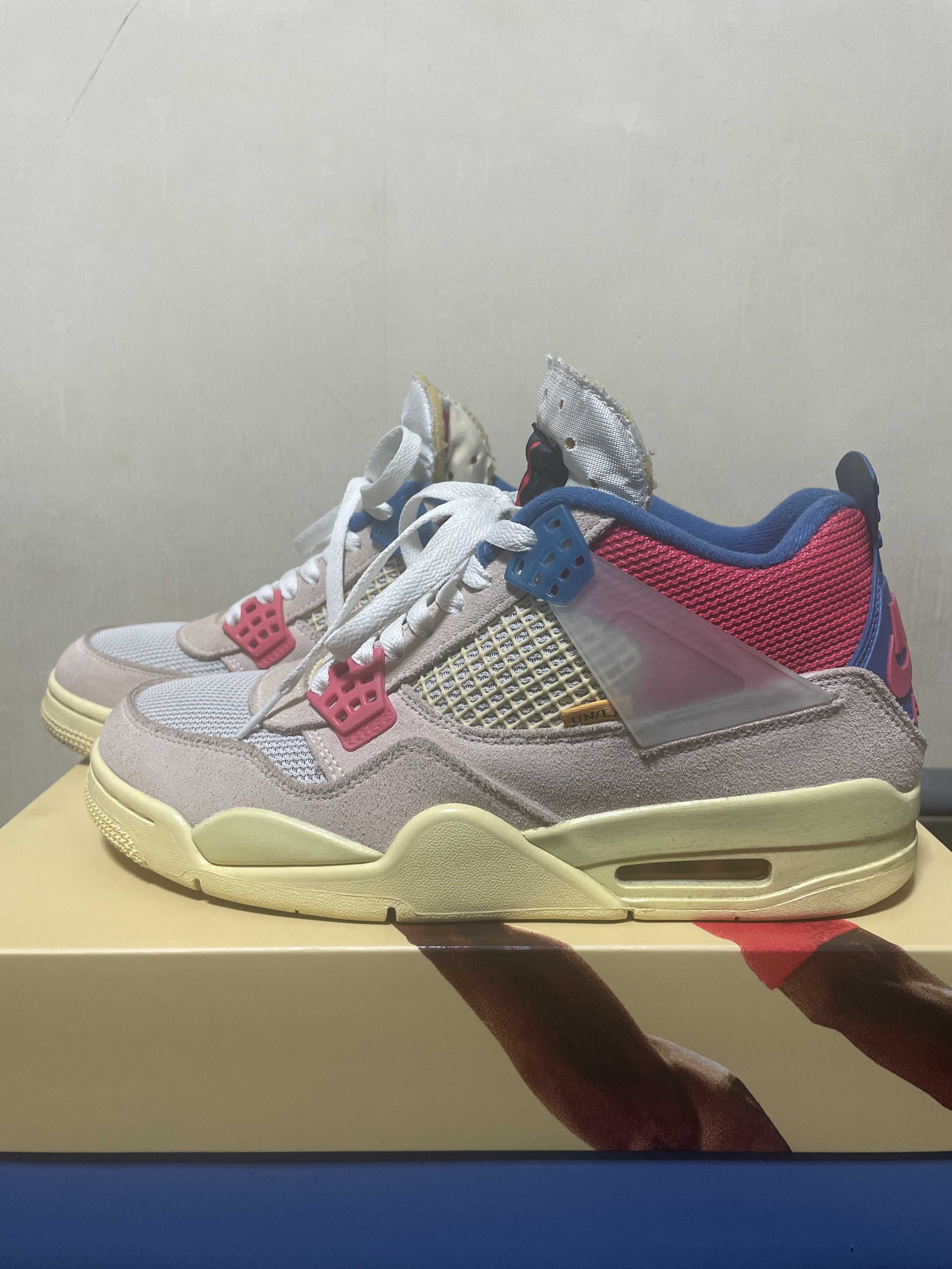 UNION × Nike Air Jordan 4 SP "Guava Ice/Light Fusion Red"