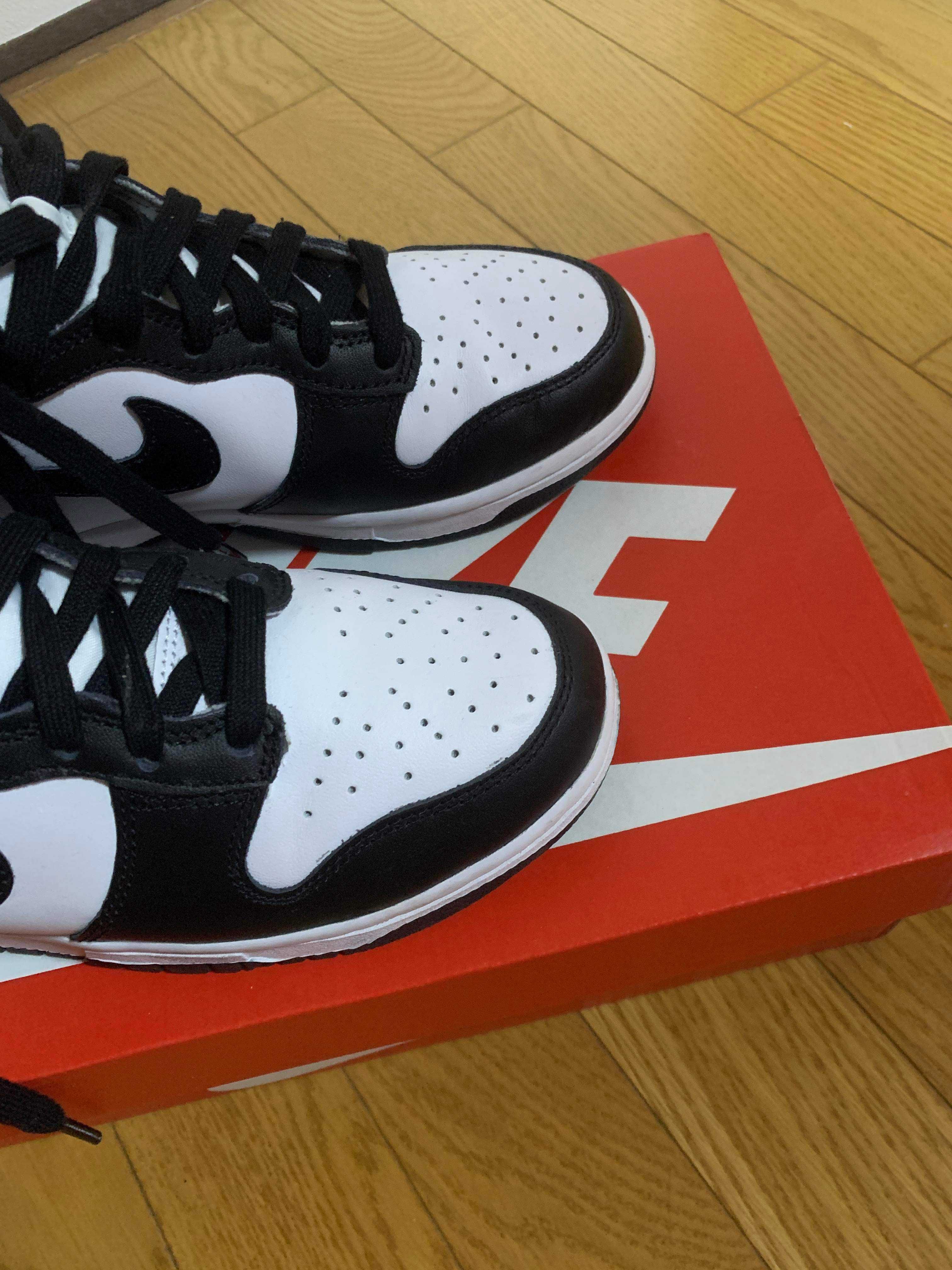 Nike Women's Dunk High "Black and White"