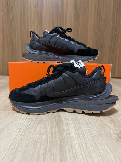 sacai × Nike VaporWaffle "Black Gum"