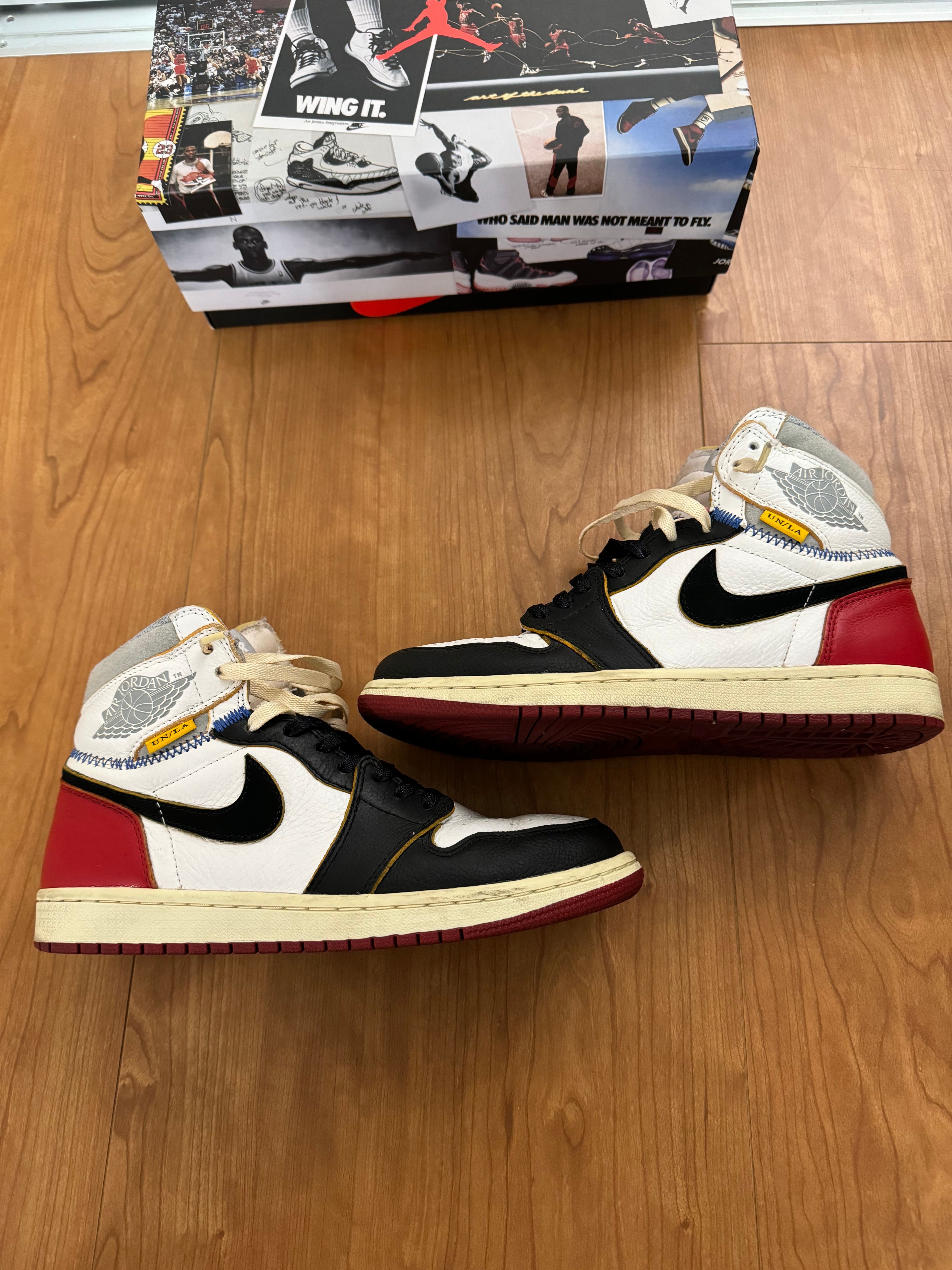 UNION × Nike Air Jordan 1 Retro High OG NRG "Varsity Red/Wolf Grey"