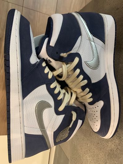 Nike Air Jordan 1 High OG CO.JP "White/Midnight Navy" (2020) (Standard Box)